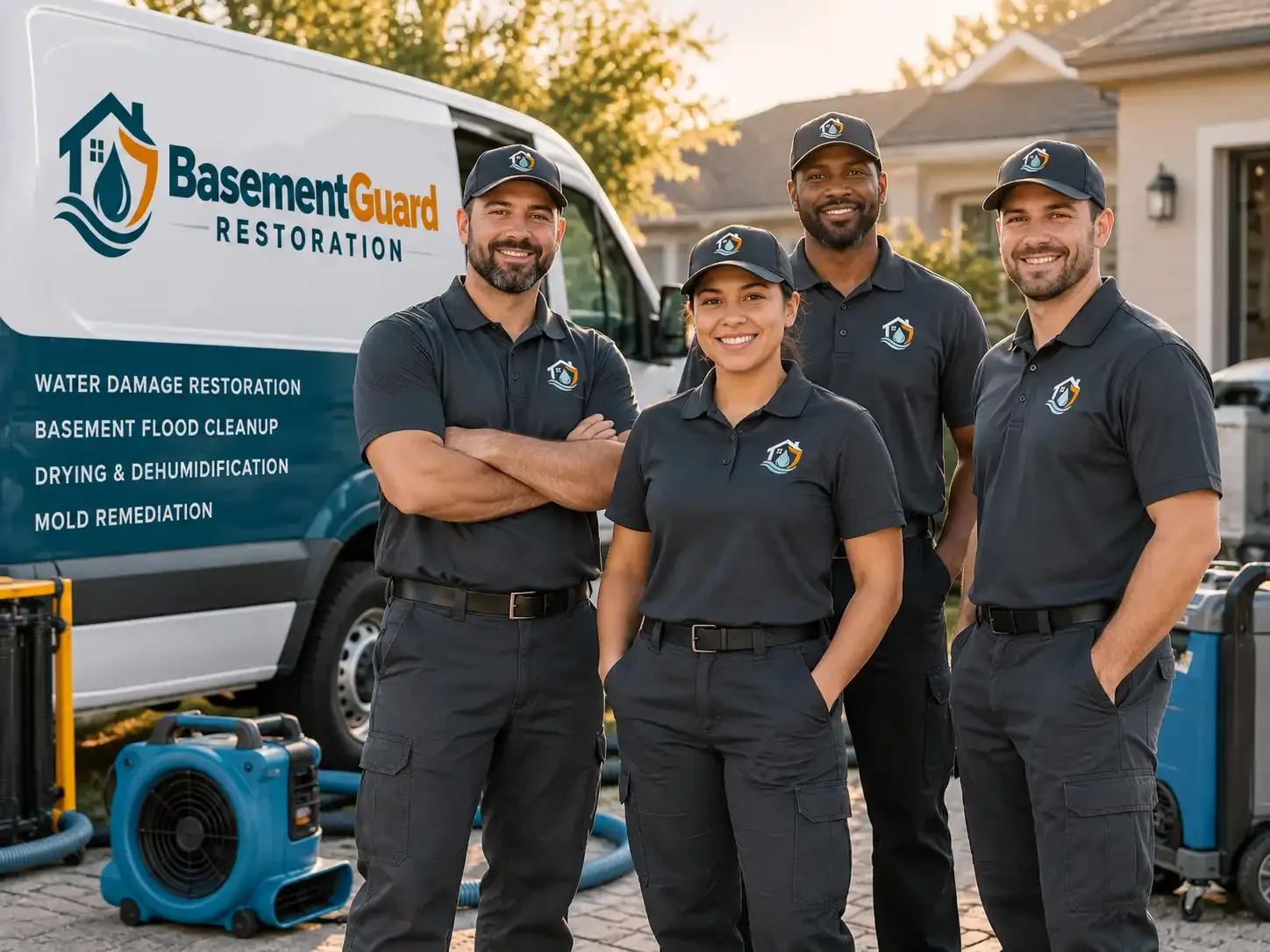 Basement Water Damage Restoration company in Gobles, MI